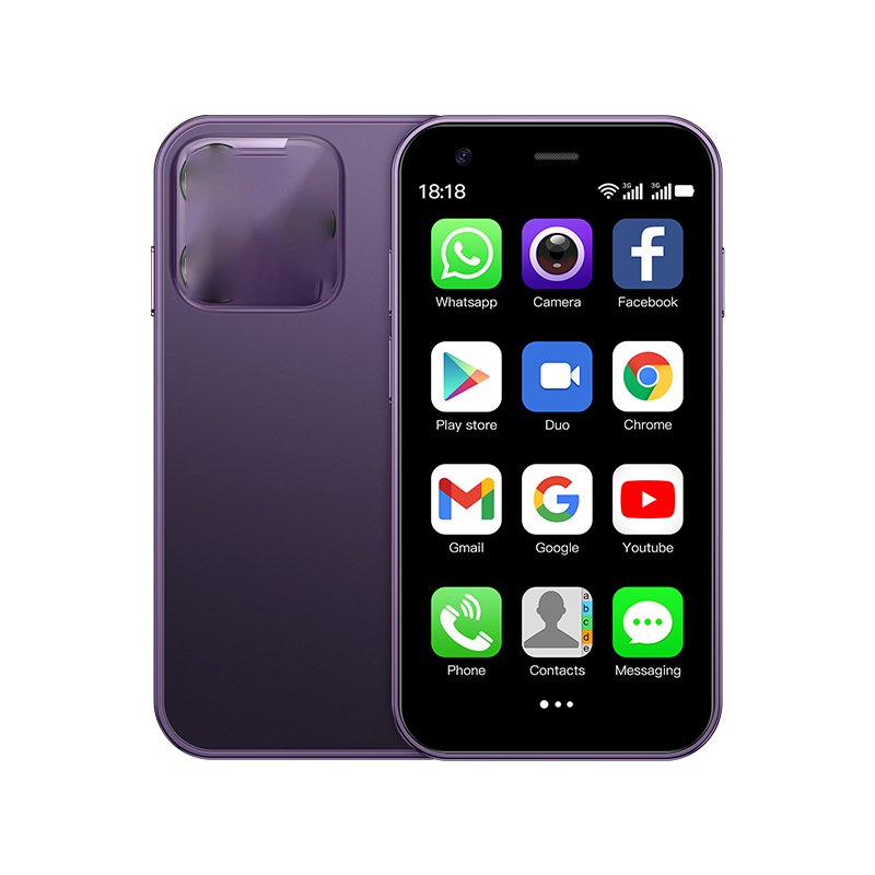 SOYES XS15 Ultra-thin Mini phone 3.0 Inch 2GB+16GB Android 8.1 Dual SIM Standby 1000mAh 3G Small Phone Wifi GPS Mini Smartphone